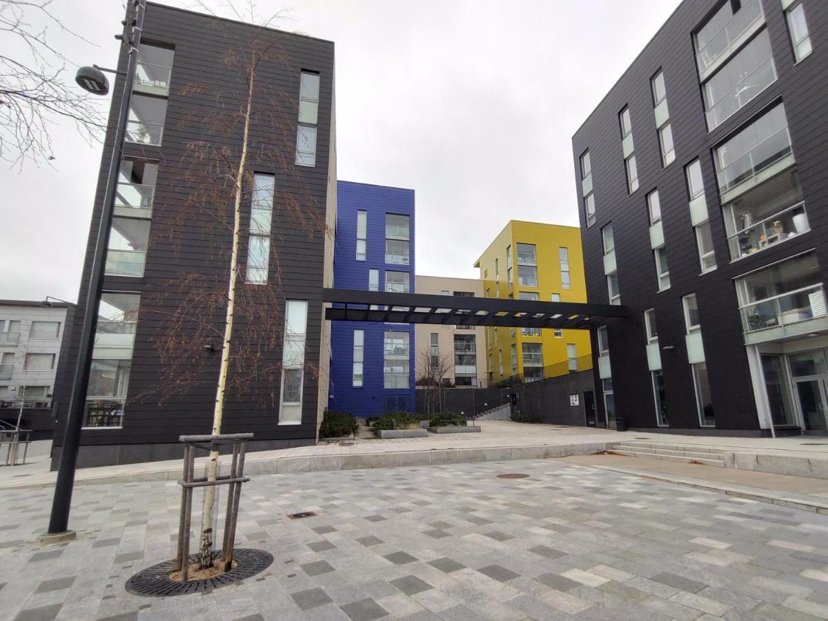 Apartamento Helsinki Penthouse Near The West Harbor Exterior foto